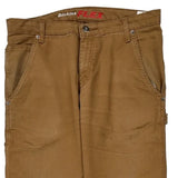 Dickies Carpenter Pants - 34W 32L Brown Cotton Blend