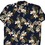 Unbranded Floral Hawaiian Shirt - 3XL Multicoloured Cotton