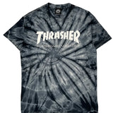 Thrasher Tie-Dye T-Shirt - Medium Black & White Cotton