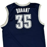 Oklahoma City Thunder Adidas Nba Jersey - Large Navy Polyester