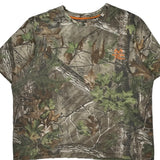 Mossy Oak Camo T-Shirt - Large Camo Cotton