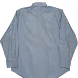 Polo By Ralph Lauren Striped Shirt - XL White Cotton