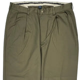 Polo By Ralph Lauren Trousers - 38W 29L Khaki Cotton