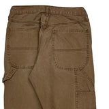 Unbranded Carpenter Trousers - 32W 32L Brown Cotton