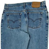 Levis Jeans - 33W UK 16 Light Wash Denim