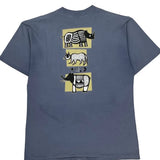 Wild Animal Park Oneita T-Shirt - Large Blue Cotton