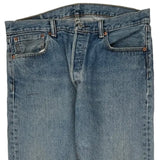 501 Levis Jeans - 36W 30L Blue Denim