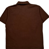Lacoste Polo Shirt - XL Brown Cotton