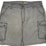 Carhartt Cargo Shorts - 40W 11L Gray Cotton
