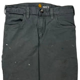 Carhartt Carpenter Trousers - 28W 31L Grey Cotton