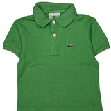 Age 4 Lacoste Polo Shirt - Small Green Cotton