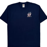 David Reutimann Fruit Of The Loom Nascar T-Shirt - XL Navy Cotton