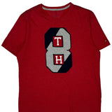 Tommy Hilfiger T-Shirt - Medium Red Cotton
