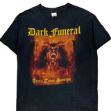 Dark Funeral Tennessee River Band T-Shirt - Large Black Cotton