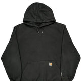 Carhartt Hoodie - XL Black Cotton