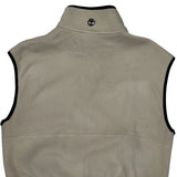 Timberland Fleece Vest - Large Beige Polyester