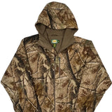 Outdoor Gear Cabelas Camo Jacket - Large Green Polyester