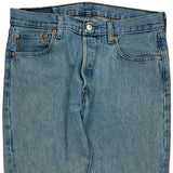 501 Levis Jeans - 33W 30L Light Wash Denim