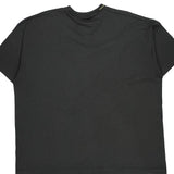 Single Stitch Paint Brush Graphic T-Shirt - 3XL Black Cotton