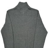 Tommy Hilfiger 1/4 Zip - Large Gray Cotton