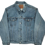 Levis Denim Jacket - XL Light Wash Cotton