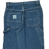Lee Carpenter Pants - 30W 31L Blue Denim