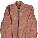 Ma-1 Brooklyn Bomber Jacket - XL Pink Polyester