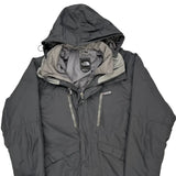 The North Face Waterproof Jacket - Medium Grey Polyester