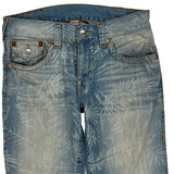 True Religion Denim Shorts - 31W 11L Light Wash Denim