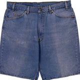 Levis Denim Shorts - 36W 9L Blue Denim