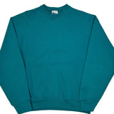 Pro Player Sweatshirt - Large Green Cotton Blend