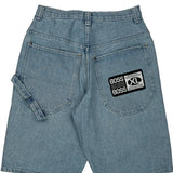 Boss Denim Shorts - 30W 11L Light Wash Denim