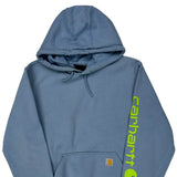 Carhartt Hoodie - Medium Blue Cotton