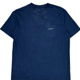 Responsibili-Tee Patagonia T-Shirt - Large Blue Cotton