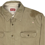 Wrangler Shirt - Large Khaki Cotton
