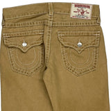 True Religion Denim Shorts - 34W 15L Brown Cotton
