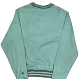 Reverse Weave Champion Spellout Sweatshirt - Small Green Cotton