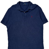 Polo By Ralph Lauren Polo Shirt - Large Blue Cotton