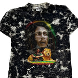 Bob Marley The Roxx Tie-Dye T-Shirt - 2XL Black Cotton