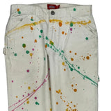Dickies Carpenter Trousers - 28W UK 8 Multicoloured Cotton