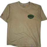 Vintage Crazy Shirts Graphic T-Shirt - XL Beige Cotton