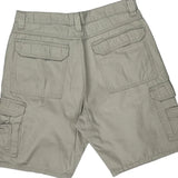 Wrangler Cargo Shorts - 34W 10L Beige Cotton