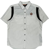 Genuine Motorclothes Harley Davidson Graphic Short Sleeve Shirt - XL Black Cotton