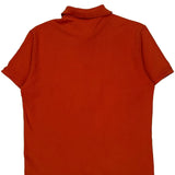 Polo By Ralph Lauren Slim Fit Polo Shirt - Large Orange Cotton
