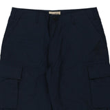 Benzene Cargo Shorts - 35W 13L Navy Cotton Blend