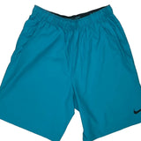 Nike Sport Shorts - Large Blue Polyester