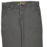 Carhartt Carpenter Trousers - 36W 31L Grey Cotton