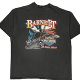 Barnett El Paso Texas Harley Davidson Graphic T-Shirt - 2XL Black Cotton