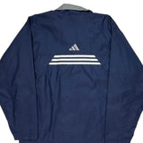 Coach Ambuehl Adidas Striped Jacket - Medium Blue Polyester