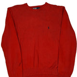 Polo By Ralph Lauren Jumper - XL Red Cotton